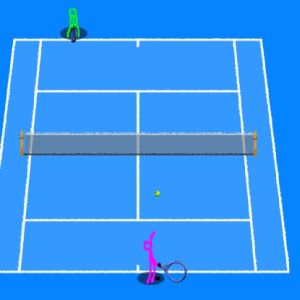 Stickman Tennis game photo 2